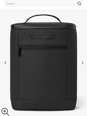 Travis Mathew Black Men’s BYOB Bag